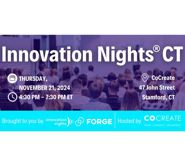 Innovation Nights CT details poster