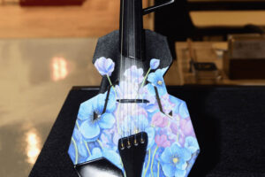 Project Music 3-D printed violin fundraiser.