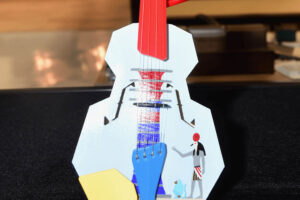 Project Music 3-D printed violin fundraiser.