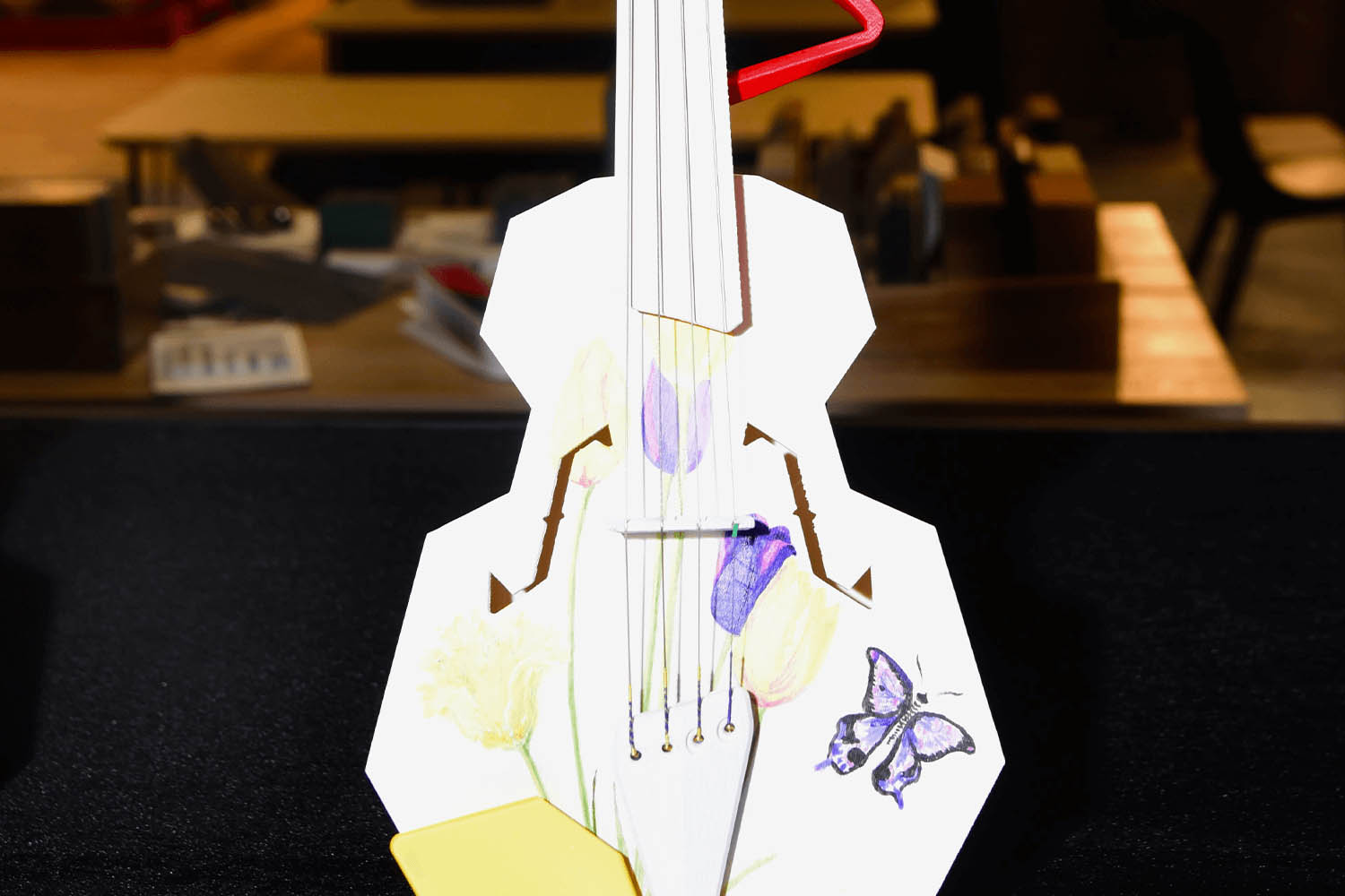 Project Music 3-D printed violin fundraiser.