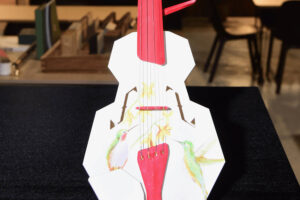 Project Music 3-D printed violin fundraiser.